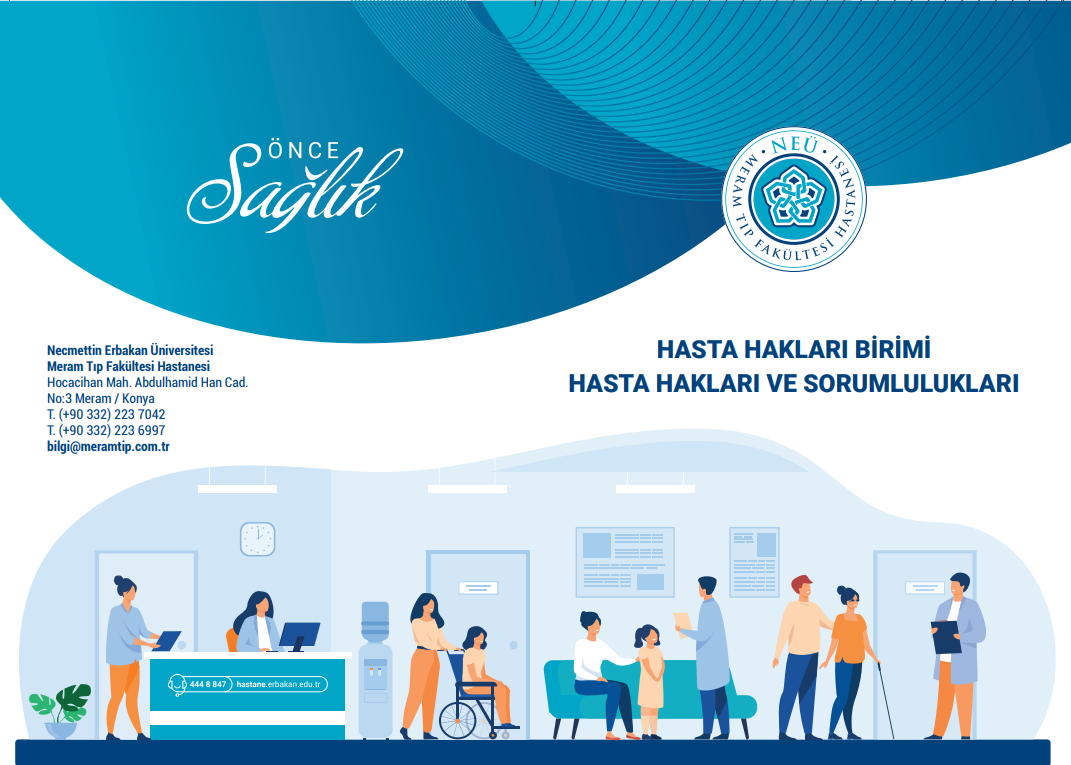 Hasta Hakları ve Sorumluluklarını Bilgilendirme Broşürü