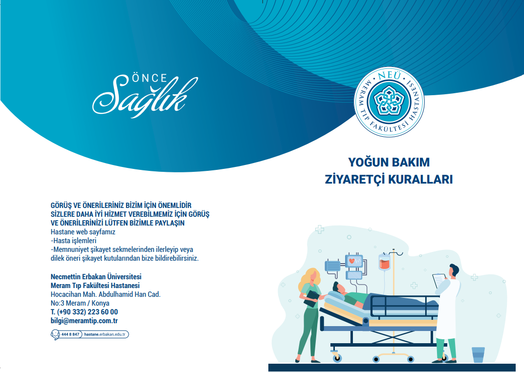 Yoğun Bakım Kuralları ile Bilgilendirme Broşürü